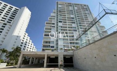 Emerald Zona Hotelera de Cancún Departamento en renta