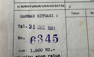 Dijual Tanah Jalan Akses Container 40 Feet di Kawasan Pergudangan Komplek DPR Cipondoh Tangerang