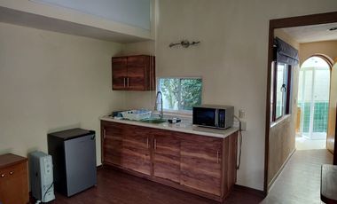 ESTUDIO AMUEBLADO  EN RENTA CON SERVICIOS INCLUIDOS EN ZAVALETA