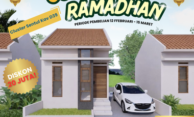 DISKON 20 JUTA!!!! Rumah Dalam Proses Pembangunan Cileunyi