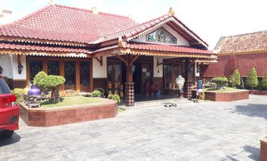 RUMAH DESAIN ETNIK JAWA, DEKAT PUSAT WISATA KOTA YOGYAKARTA