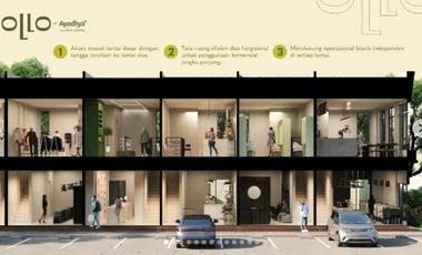 Kawasan elite Terbaru dari developer ternama! Ruko Ollo at Ayodhya By Alam Sutera Start 1,9 M