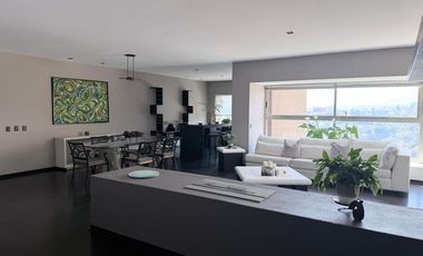 DEPARTAMENTO EN RENTA TOTALMENTE AMUEBLADO EN EL RESIDENCIAL DOS VISTAS SANTA FE