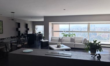 DEPARTAMENTO EN RENTA TOTALMENTE AMUEBLADO EN EL RESIDENCIAL DOS VISTAS SANTA FE