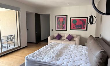 DEPARTAMENTO EN RENTA TOTALMENTE AMUEBLADO EN EL RESIDENCIAL DOS VISTAS SANTA FE