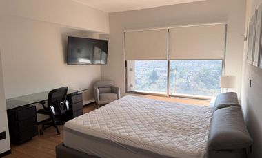 DEPARTAMENTO EN RENTA TOTALMENTE AMUEBLADO EN EL RESIDENCIAL DOS VISTAS SANTA FE