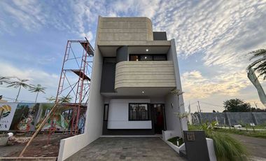 RUMAH MEWAH DESAIN MODERN SERPONG, TERMURAH DI BSD SERPONG