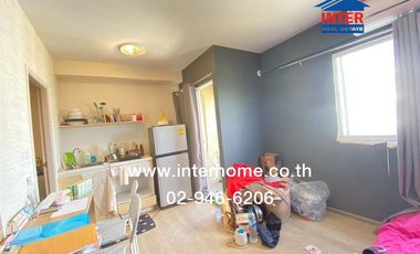 Condominium, 26.34 sq.m., The Point Condo Rangsit - Khlong 6, near Big C Khlong 6, Rangsit-Nakhon Nayok Road, Thanyaburi, Pathum Thani.