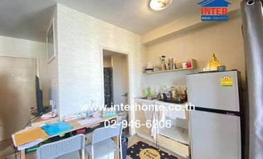 Condominium, 26.34 sq.m., The Point Condo Rangsit - Khlong 6, near Big C Khlong 6, Rangsit-Nakhon Nayok Road, Thanyaburi, Pathum Thani.