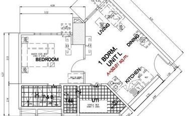 Clean Title! Trion Tower One in BGC – 1BR/1BA (50.01 SQM)