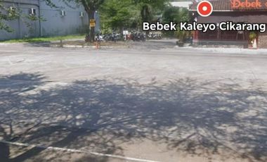 For RENT Bebek Kaleyo Commercial Plot on the Side of Lippo Cikarang Highway, Ready to Use, Already Leveled
