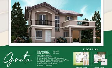GRETA UNIT for as low as ₱99,839 monthly amortization!