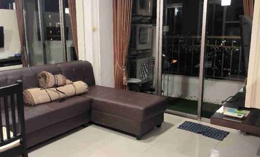 disewakan apartment waterplace tower c 2 br full furnish lengkap ada AC 3 kasur 2 sofa dapur tv lokasi dekat mall ptc