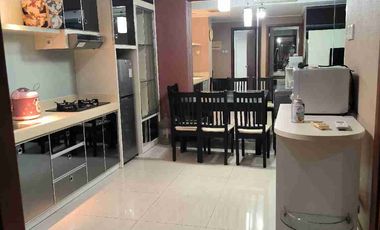 disewakan apartment waterplace tower c 2 br full furnish lengkap ada AC 3 kasur 2 sofa dapur tv lokasi dekat mall ptc