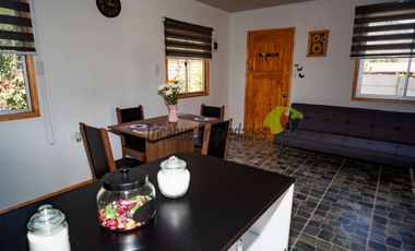 Arriendo de casa amoblada con piscina, 1D y 1B. Gastos básicos incluidos. Andacollito, Vicuña. $450 mil