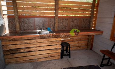 Arriendo de casa amoblada con piscina, 1D y 1B. Gastos básicos incluidos. Andacollito, Vicuña. $450 mil