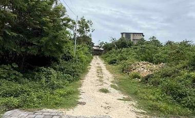 Dijual tanah zona pariwisata di Jalan Ocean Blue, Kampial — Nusa Dua, Bali.