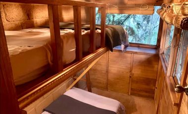 Renta de cabaña con jacuzzi monte Alto