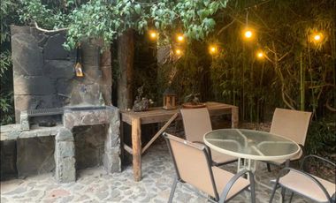 Renta de cabaña con jacuzzi monte Alto