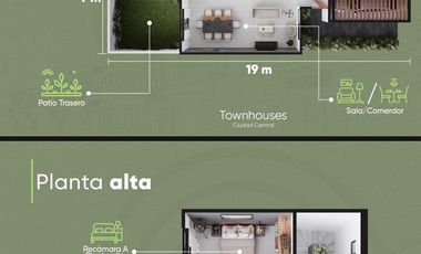 Townhouses en venta Ciudad Central Mérida