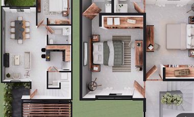 Townhouses en venta Ciudad Central Mérida