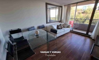 SE ARRIENDA DEPARTAMENTO AMOBLADO, CALLE ATLÁNTICO, GOMEZ CARREÑO. 3D 2B 1E. VIÑA DEL MAR. ARRIENDO MARZO-DICIEMBRE / AÑO CORRIDO.