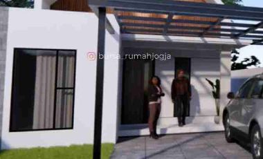 Rumah baru view sawah dekat ke UGM