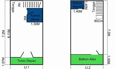 Jual Rukos Baru/Tempat Usaha di Cilodong Depok Pinggir Jalan (Parkir Luas)