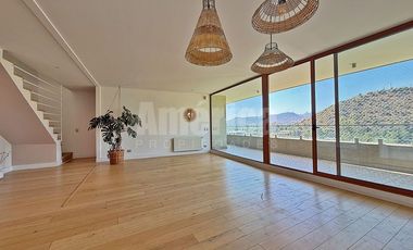 Duplex 3d-3b en arriendo con gran quincho en azotea y vista