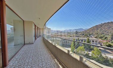 Duplex 3d-3b en arriendo con gran quincho en azotea y vista