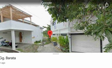 Di jual tanah langka tegak cupek Kerobokan umalas sangat cocok untuk di bangun villa komersil