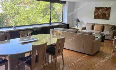 HERMOSO DEPARTAMENTO AMUEBLADO EN RENTA POLANCO
