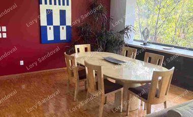 HERMOSO DEPARTAMENTO AMUEBLADO EN RENTA POLANCO