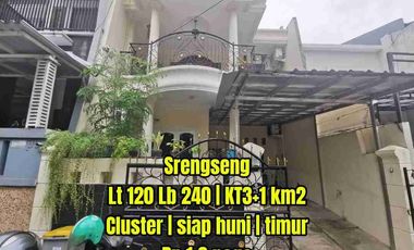 DIJUAL CEPAT! Rumah 2 Lantai Srengseng, Siap Huni, SHM, Lokasi Strategis jakarta barat