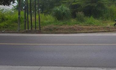 Dijual Tanah di Cipatat, Strategis SHM Posisi Mainroad jalan Nasional
