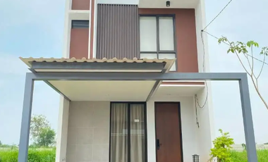 Rumah Baru Siap Huni Dalam Kawasan Premium dan Eksklusif, DP 0% Cicilan Mulai 5 Jutaan, Akses Super Strategis Hanya 5 Menit ke Tol, Stasiun KRL LRT dan Mall Living World Bekasi - FREE PPN & Bebas Biaya Biaya