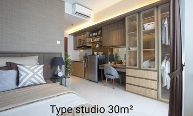 Roseville SOHO & Suite BSD Apartment for Rent – ​​Affordable New Exclusive Studio Fully Furnished with Electronics