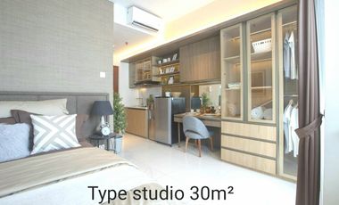 Roseville SOHO & Suite BSD Apartment for Rent – ​​Affordable New Exclusive Studio Fully Furnished with Electronics