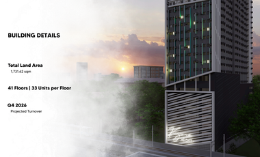 Kizuna Heights - Studio Unit for sale near De Lasalle University - Taft Avenue