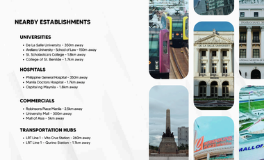 Kizuna Heights - Studio Unit for sale near De Lasalle University - Taft Avenue