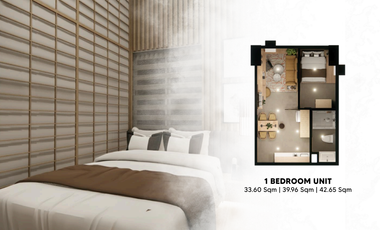 Kizuna Heights - 1 Bedroom Unit for Sale - No Spot Term available. Near De Lasalle University- Taft Avenue