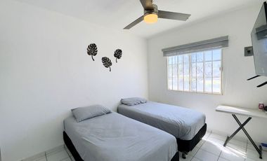 Casa amueblada en renta en Las Ceibas, 3 recamaras + 2 baños, largo plazo