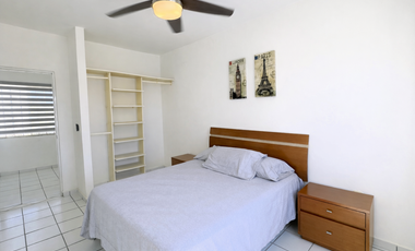 Casa amueblada en renta en Las Ceibas, 3 recamaras + 2 baños, largo plazo