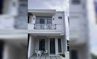 5 Menit LRT Ciracas, Rumah 2 Lantai du Jakarta dibawah 1 M, Strategis, Mewah, Murah, SHM