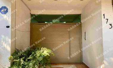 Departamento en Renta Zacatecas, Roma Norte.