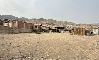 SE VENDE TERRENO -  JICAMARCA