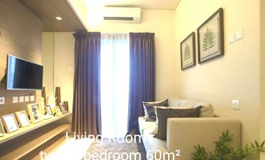 Sewa Apartemen Roseville Soho & Suite BSD – 2 BR Eksklusif Baru Murah Fully Furnished Electronic