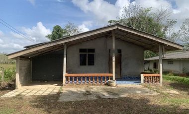 F5-0190 ขายบ้านเดี่ยว ถนนบ้านทุ่งโต๊ะหย๊ะ เพชรเกษม ต. โคกสัก อ.บางแก้ว จ.พัทลุง