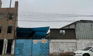 Terreno Comercial en Venta en Av. Jorge Basadre – SJL