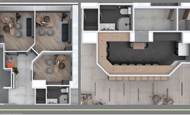 Oficina comercial en el exclusivo edificio Balmaceda. venta o arriendo